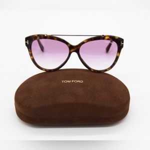 NEW TF518 52Z WOMEN’S SUNGLASSES TOM FORD LIVIA FT0518/S 52Z